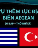 VỤ THỀM LỤC ĐỊA EGEAN