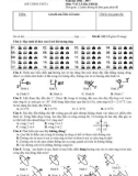 Đề kiểm tra 15 phút lần 3 môn Vật lí lớp 11 năm 2016-2017 - THPT Hàm Thuận Bắc - Mã đề 132