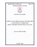 Luận án Tiến sĩ Y học: Nghiên cứu đặc điểm lâm sàng, chẩn đoán điện và cộng hưởng từ ở bệnh nhân thoát vị đĩa đệm cột sống thắt lưng, cùng