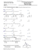 Đề thi giữa học kì 2 môn Toán lớp 6 năm 2023-2024 có đáp án - Trường THCS Trần Phú, Điện Bàn