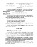 Quyết định số: 10/QĐ-UBND tỉnh Bến Tre