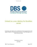 Master Thesis in Economics: Ireland as a new destiny for Brazilian nurses