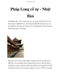 Pháp Long cổ tự - Nhật Bản