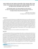 Sustainable smart city development in the context of the 4.0 technology revolution and innovative start up in some cities in the south of Vietnam