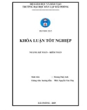 Khóa luận tốt nghiệp Kế toán – Kiểm toán: Hoàn thiện công tác kế toán thanh toán với người mua, người bán tại Công ty TNHH chế biến lâm sản Quế Lâm