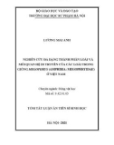 Tóm tắt Luận án Tiến sĩ Sinh học: Nghiên cứu đa dạng thành phần loài và mối quan hệ di truyền của các loài trong giống Megophrys (Amphibia: Megophryidae) ở Việt Nam