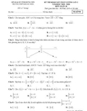 Đề thi KSCL môn Toán lớp 10 năm 2023-2024 có đáp án (Lần 1) - Trường THPT Khoái Châu, Hưng Yên