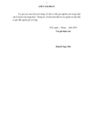 Luận văn Thạc sĩ Khoa học nông nghiệp: Nghiên cứu thực trạng và đề xuất giải pháp nâng cao hiệu quả quản lý rừng phòng hộ trên địa bàn tỉnh Bình Địn