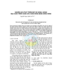 Nghiên cứu phát triển một số dòng, giống đậu xanh triển vọng cho vùng đồng bằng sông Hồng