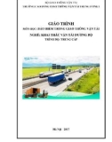 Giáo trình Bảo hiểm trong giao thông vận tải (Nghề Khai thác vận tải đường bộ - Trình độ Trung cấp) - CĐ GTVT Trung ương I