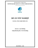 Đồ án tốt nghiệp Công nghệ thông tin: Xác định phần tử ngoại lai dựa vào phụ thuộc hàm đặc biệt trong cơ sở dữ liệu quan hệ và ứng dụng