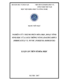 Luận án Tiến sĩ Hóa học: Nghiên cứu thành phần hóa học, hoạt tính sinh học của loài thông nàng (Dacrycarpus imbricatus) và Pơ mu (Fokienia hodginsii)