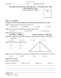 Đề thi giữa học kì 1 môn Toán lớp 4 năm 2022-2023 có đáp án - Trường Tiểu học Tứ Minh, Hải Dương