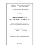 Tóm tắt luận án Tiến sĩ Truyền thông Đại chúng: Thể loại phỏng vấn trên báo in Việt Nam