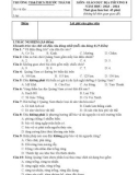 Đề thi học kì 1 môn Giáo dục địa phương lớp 8 năm 2023-2024 có đáp án - Trường TH&THCS Phước Thành, Phước Sơn