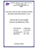 Tóm tắt Đồ án tốt nghiệp Lập trình máy tính: Ứng dụng trí tuệ nhân tạo để lập trình game caro giữa người và máy