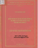 Luận văn Thạc sĩ Quản trị kinh doanh: Quản trị rủi ro tại các tòa nhà chung cư do Công ty cổ phần và khai thác tòa nhà PMC quản lý