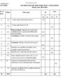 Đề thi giữa học kì 1 môn Tiếng Anh lớp 8 năm 2023-2024 có đáp án - Trường THCS Nguyễn Văn Trỗi, Hiệp Đức