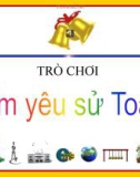 Bài giảng Trò chơi Em yêu Sử Toán