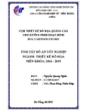 Tóm tắt Đồ án tốt nghiệp Thiết kế đồ họa: Cụm thiết kế đồ họa quảng cáo cho công ty sản xuất bao cao su Ess Condom