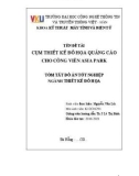 Tóm tắt Đồ án tốt nghiệp Thiết kế đồ họa: Cụm thiết kế đồ họa quảng cáo cho công viên Asia Park