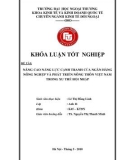 Khóa luận tốt nghiệp: Nâng cao năng lực cạnh tranh của ngân hàng NN&PTNT Việt Nam trong xu thế hội nhập