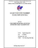 Luận văn tốt nghiệp Thiết kế đồ họa: Cụm sản phẩm thiết kế đồ họa quảng bá Lễ hội Múa mặt nạ Hahoe 2017