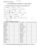 Đề cương ôn tập học kì 1 môn Tiếng Nhật lớp 8 năm 2022-2023 - Trường THCS Võ Trường Toản