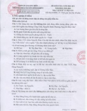 Đề thi học kì 1 môn Lịch sử và Địa lí lớp 8 năm 2023-2024 - Trường THCS Nguyễn Bỉnh Khiêm, Long Biên