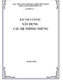 Bài thi cuối kì Xây dựng các hệ thống nhúng