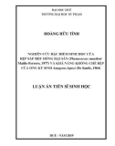 Luận án tiến sĩ Sinh học: Nghiên cứu đặc điểm sinh học của rệp sáp bột hồng hại sắn (Phenacoccus manihoti Matile-Ferrero, 1977) và khả năng khống chế rệp của ong ký sinh Anagyrus lopezi (De Santis, 1964)