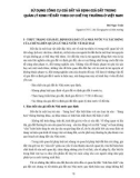 Sử dụng công cụ giá đất và định giá đất trong quản lý kinh tế đất theo cơ chế thị trường ở Việt Nam