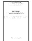 Bài tập môn Phân tích thiết kế hệ thống: Phân tích và thiết kế hệ thống quản lý chẩn đoán và xét nghiệm Covid19 tại Bệnh viện Quân Y 175