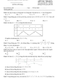 Đề thi thử tốt nghiệp THPT năm 2021 môn Toán có đáp án - Trường PTDTNT Tây Nguyên