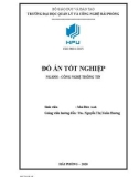 Đồ án tốt nghiệp Công nghệ thông tin: Xây dựng ứng dụng hỗ trợ lên thực đơn khoa học theo lượng calo