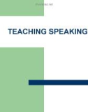 TEACHING SPEAKING