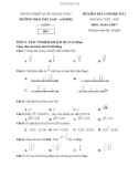 Đề thi học kì 1 môn Toán lớp 7 năm 2022-2023 có đáp án - Trường THCS Việt Nam-Angiêri