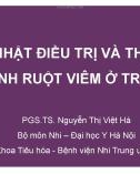 Bài giảng Cập nhật điều trị và theo dõi bệnh ruột viêm ở trẻ em - PGS.TS. Nguyễn Thị Việt Hà