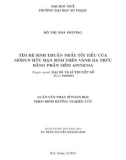 Luận văn Thạc sĩ Toán học: Tìm hệ sinh thuần nhất tối thiểu của môđun hữu hạn sinh trên vành đa thức bằng phần mềm ApCoCoA