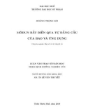 Luận văn Thạc sĩ Toán học:  Môđun bất biến qua tự đẳng cấu của bao và ứng dụng