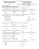 Đề thi học kì 2 môn Toán lớp 11 năm 2021-2022 - Trường THPT Thăng Long – Hà Nội