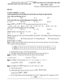 Đề thi học kì 2 môn Toán lớp 7 năm 2021-2022 có đáp án - Trường THCS Nguyễn Công Trứ, Châu Đức