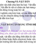 Bài giảng Vật lý A1: Chương 6