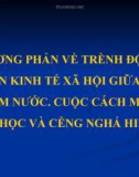 Bài giảng Địa lí lớp 11 - Bài 1: Sự tương phản về trình độ phát triển kinh tế - xã hội của các nhóm nước, cuộc cách mạng khoa học và công nghệ hiện đại