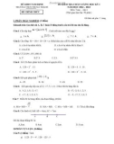 Đề thi học kì 1 môn Toán lớp 6 năm 2022-2023 có đáp án - Trường THCS Trung Thành