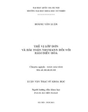 Luận văn Thạc sĩ Khoa học: Thế vị lớp đơn và bài toán Neumann đối với hàm điều hòa