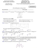 Đề thi giữa học kì 1 môn Toán lớp 12 năm 2022-2023 có đáp án - Trường THPT Nguyễn Du, Nam Định