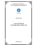 Luận văn Thạc sỹ ngành Hệ thống thông tin: Chiến lược thiết kế lĩnh vực và ứng dụng phần mềm quản lý người dùng tập trung