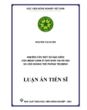 Luận án Tiến sĩ: Nghiên cứu một số đặc điểm của bệnh care ở chó nuôi tại Hà Nội và chế kháng thể phòng trị bệnh