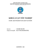 Khóa luận tốt nghiệp ngành Văn hóa du lịch: Thực trạng và giải pháp nâng cao chất lượng phục vụ của bộ phận lễ tân tại khách sạn Avani Harbourview - Hải Phòng